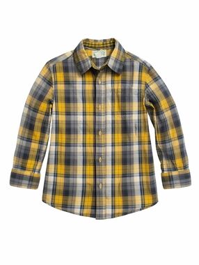 Boys Plaid Button Down Shirt Size 5/6 The Children’s Place